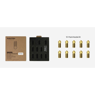 AnkerMake M5 Messing Düse 0,8mm - 10 Stück