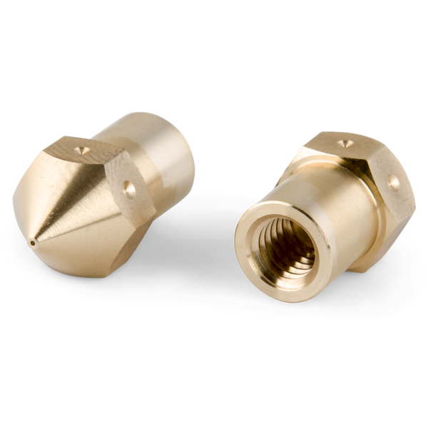 Messingdyse 0,4 mm til 3D-print - 1 stk