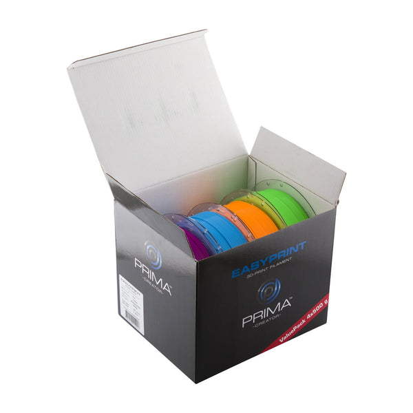 EasyPrint PLA Værdi Pakke Neon – 4×500g (2kg)