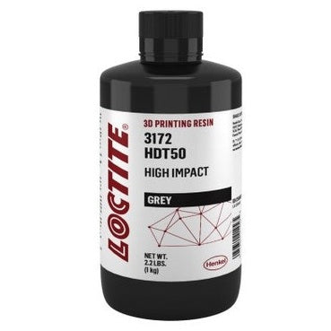 Loctite 3D 3172 HDT50 høj slagfast harpiks grå – 1 kg