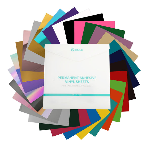 LOKLiK Permanent Vinyl Pakke – 29 A4 Folier