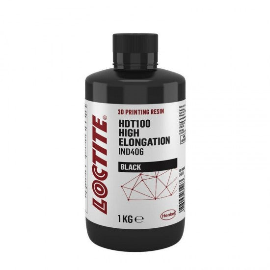 Loctite 3D IND406 Sort Harpiks – 1kg