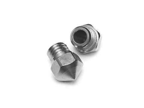 Micro Swiss forkromet slidstærk dyse MK10 0.2mm