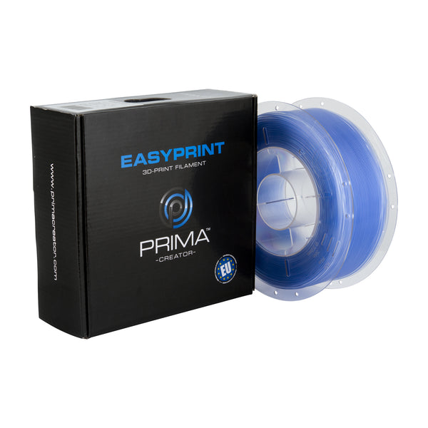 PrimaCreator PLA filament 1.75mm 1 kg transparent blå