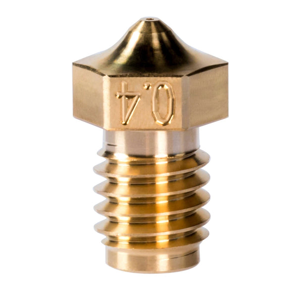 Phaetus PS M6 Messingdyse – 0,4 mm til Dragon Hotend, 1,75 mm filament