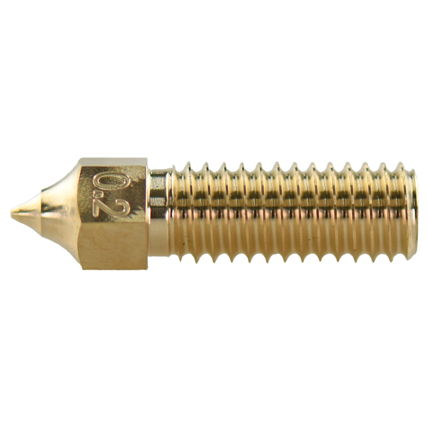 Messingdyse 0,2 mm til Creality K1/K1 Max - 1 stk