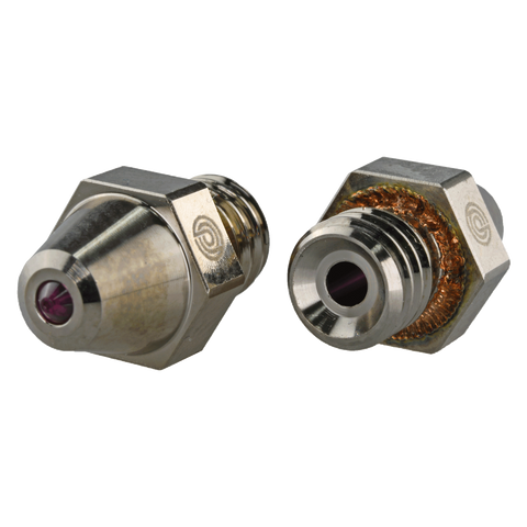 Raise3D Pro2 Pladeret Kobber Ruby Dyse 0,4 mm - 1 Stk