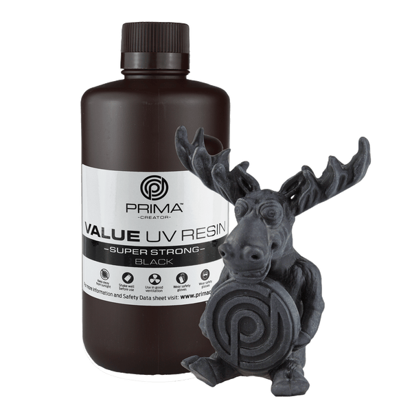 Super stærk UV harpiks - 1000 ml - sort