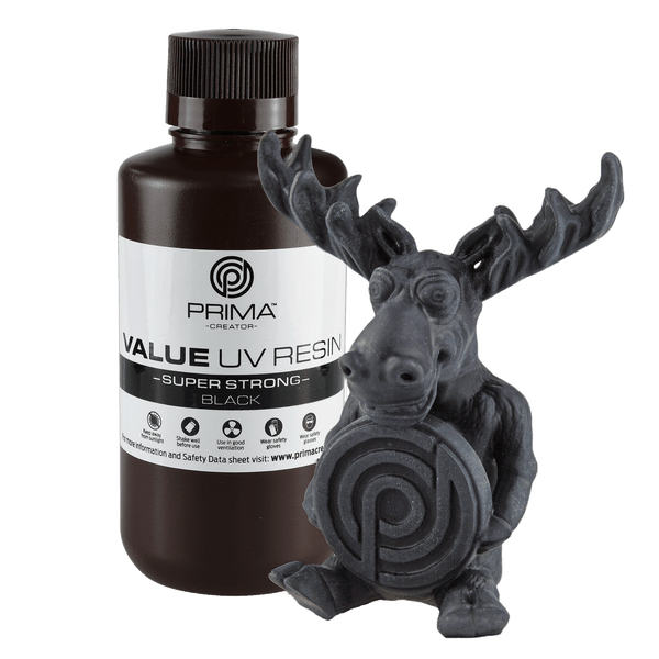 Super stærk UV harpiks 500 ml sort