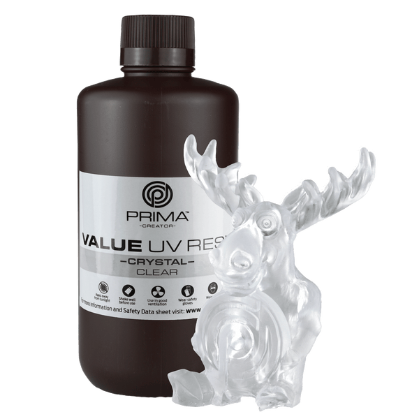 PrimaCreator Value Crystal UV Harpiks - 1000 ml - Klar