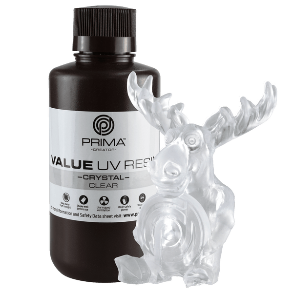 PrimaCreator Value Crystal UV Harpiks - 500 ml - Klar
