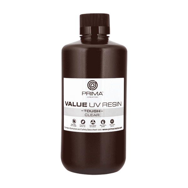 PrimaCreator Value Tough UV Harz (ABS Lignende) - 1 kg - Klar