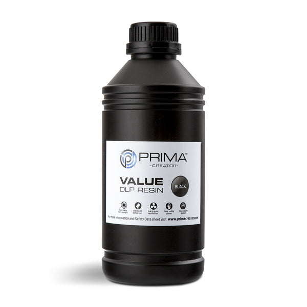 PrimaCreator Value UV/DLP Harz - 1 kg - Sort
