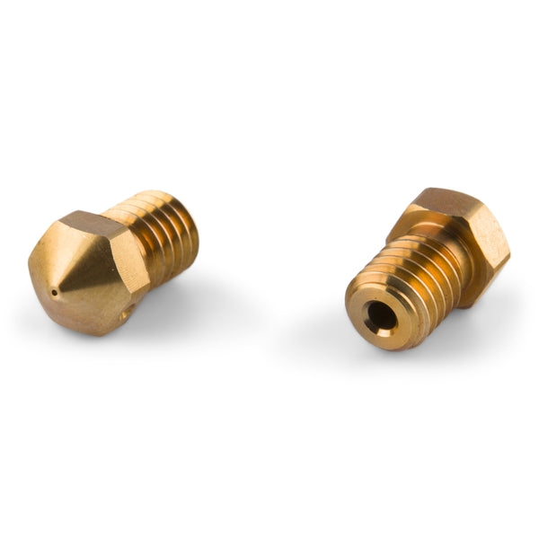 RepRap M6 Messingdyse 0,6 mm til 1,75 mm filament