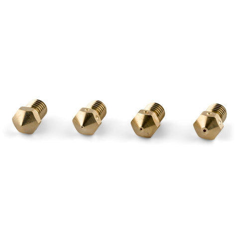 PrimaCreator RepRap M6 blandede messingdyser i størrelsen 1,75 mm – 4 stk.