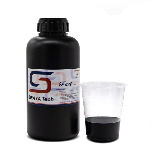 Siraya Tech Hurtig ABS-Lignende Harpiks – 1 kg – Røget Sort