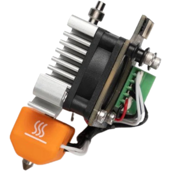 Snapmaker helmetal hotend med hærdet stålnæse (0,4 mm) – J1/J1s højre