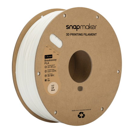 Snapmaker Breakaway Support til PLA – 500 g let aftageligt støttemateriale