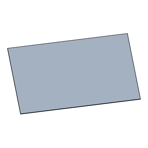 Mingda glasplade 1300x810mm – reservedel til MD-C02